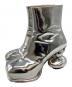 Maison MIHARA YASUHIRO（メゾン ミハラ ヤスヒロ）の古着「Duck Heel Boots / ダックヒールブーツ / B13FW705」｜シルバー