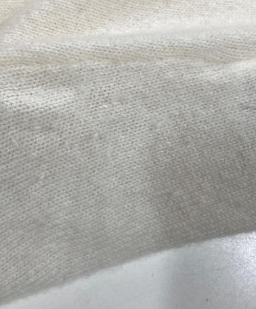 ё BIOTOP（ヨー ビオトープ）ё BIOTOP (ヨー ビオトープ) Cashmere armcover ホワイト サイズ:FREEの古着・服飾アイテム