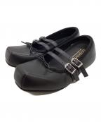 AKIKO AOKI×THREE TREASURESアキコ アオキ×スリートレジャーズ）の古着「GISELLE FLAT / ジゼルフラット / AAI051FW24BLK35」｜ブラック