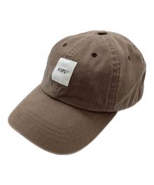 WTAPS（ダブルタップス）の古着「CAP COTTON． TWILLキャップ / 211HCDT-HT07」｜ブラウン