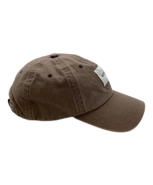 WTAPS（ダブルタップス）WTAPS (ダブルタップス) CAP COTTON． TWILLキャップ / 211HCDT-HT07 ブラウン サイズ:00の古着・服飾アイテム