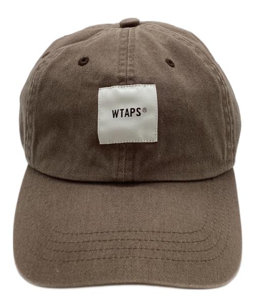 WTAPS（ダブルタップス）WTAPS (ダブルタップス) CAP COTTON． TWILLキャップ / 211HCDT-HT07 ブラウン サイズ:00の古着・服飾アイテム