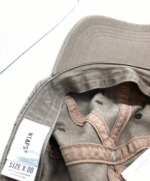 WTAPS（ダブルタップス）WTAPS (ダブルタップス) CAP COTTON． TWILLキャップ / 211HCDT-HT07 ブラウン サイズ:00の古着・服飾アイテム