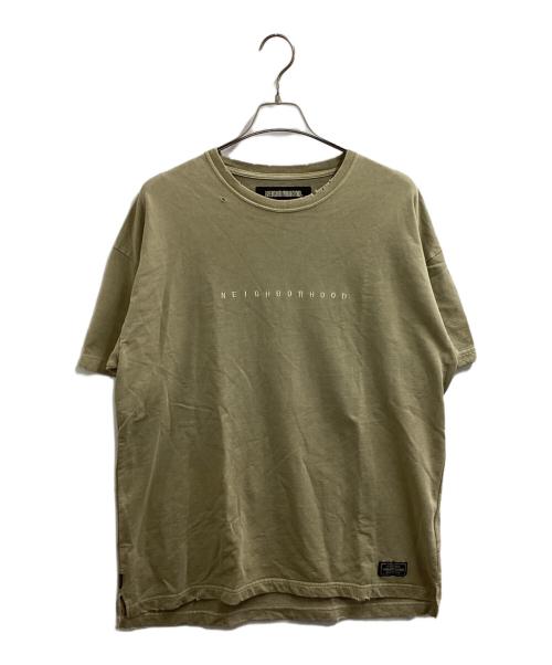NEIGHBORHOOD（ネイバーフッド）NEIGHBORHOOD (ネイバーフッド) SAVAGE SQD C-CREW SS　/　192FPNH-CSM01S ブラウン サイズ:Mの古着・服飾アイテム