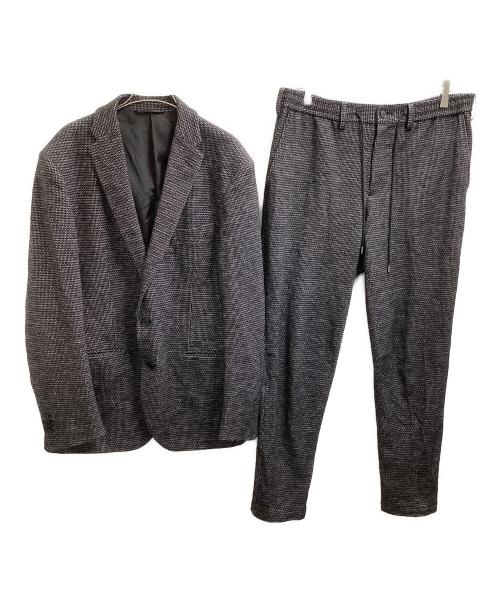 JOSEPH HOMME（ジョゼフ オム）JOSEPH HOMME (ジョゼフ オム) ドビージャージーセットアップスーツ ブラック サイズ:52の古着・服飾アイテム