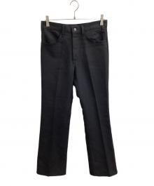 LEVI'S（リーバイス）の古着「STA-PREST 517ブーツカットパンツ / ボタン裏520 / USA製」｜ブラック