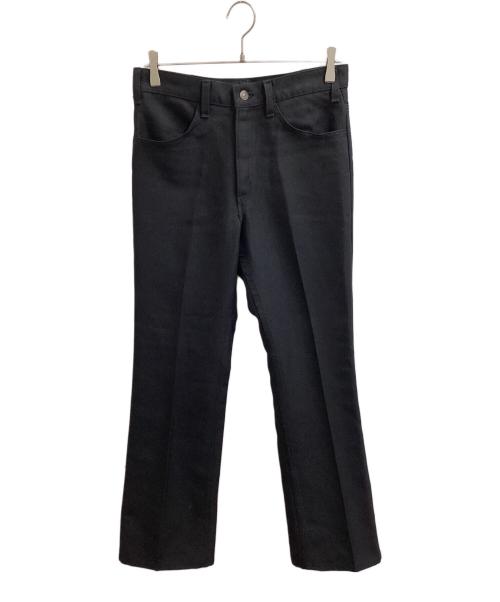 LEVI'S（リーバイス）LEVI'S (リーバイス) STA-PREST 517ブーツカットパンツ / ボタン裏520 / USA製 ブラック サイズ:表記無しの古着・服飾アイテム