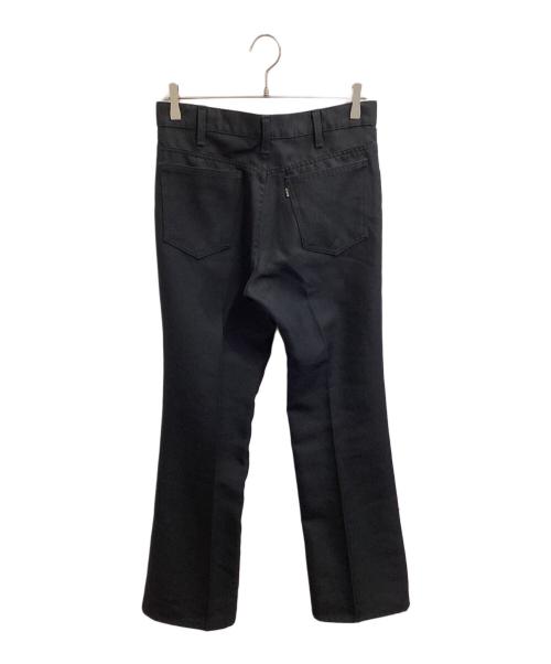 LEVI'S（リーバイス）LEVI'S (リーバイス) STA-PREST 517ブーツカットパンツ / ボタン裏520 / USA製 ブラック サイズ:表記無しの古着・服飾アイテム