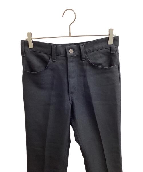 LEVI'S（リーバイス）LEVI'S (リーバイス) STA-PREST 517ブーツカットパンツ / ボタン裏520 / USA製 ブラック サイズ:表記無しの古着・服飾アイテム