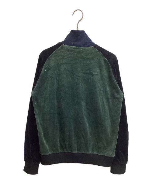 FRED PERRY（フレッドペリー）FRED PERRY (フレッドペリー) ベロアトラックジャケット グリーン サイズ:Mの古着・服飾アイテム