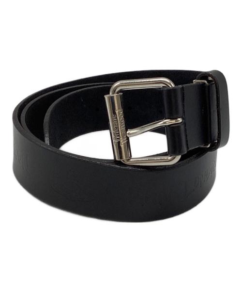 Vivienne Westwood man（ヴィヴィアン ウェストウッド マン）Vivienne Westwood man (ヴィヴィアン ウェストウッド マン) レザーベルト ブラックの古着・服飾アイテム