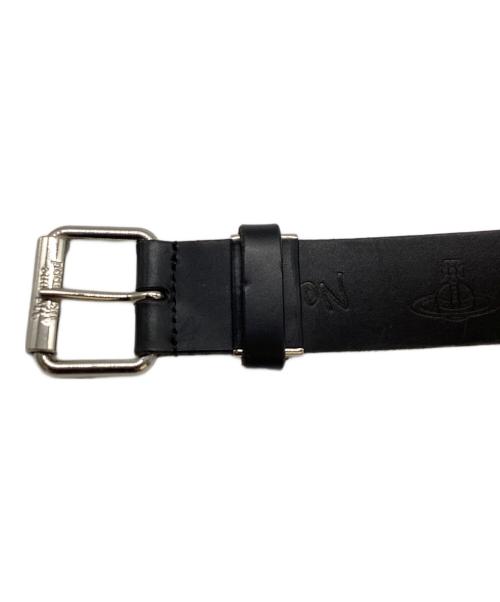 Vivienne Westwood man（ヴィヴィアン ウェストウッド マン）Vivienne Westwood man (ヴィヴィアン ウェストウッド マン) レザーベルト ブラックの古着・服飾アイテム