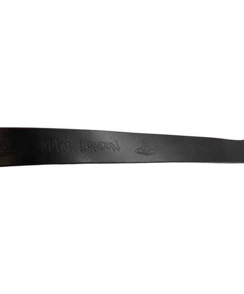 Vivienne Westwood man（ヴィヴィアン ウェストウッド マン）Vivienne Westwood man (ヴィヴィアン ウェストウッド マン) レザーベルト ブラックの古着・服飾アイテム