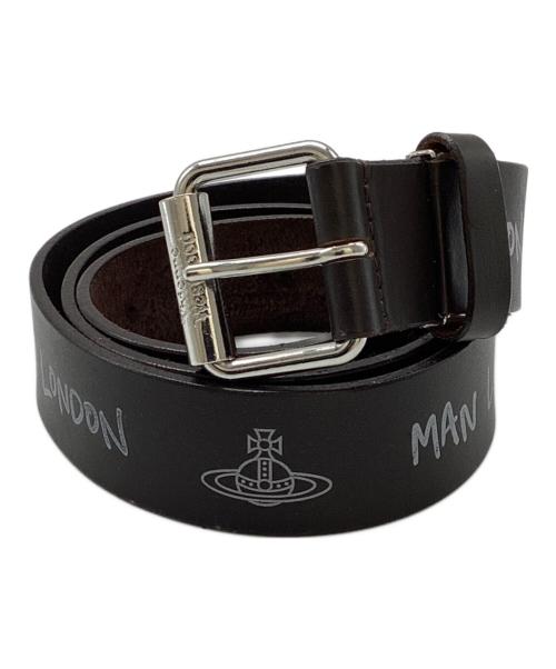 Vivienne Westwood man（ヴィヴィアン ウェストウッド マン）Vivienne Westwood man (ヴィヴィアン ウェストウッド マン) レザーベルト ブラウンの古着・服飾アイテム