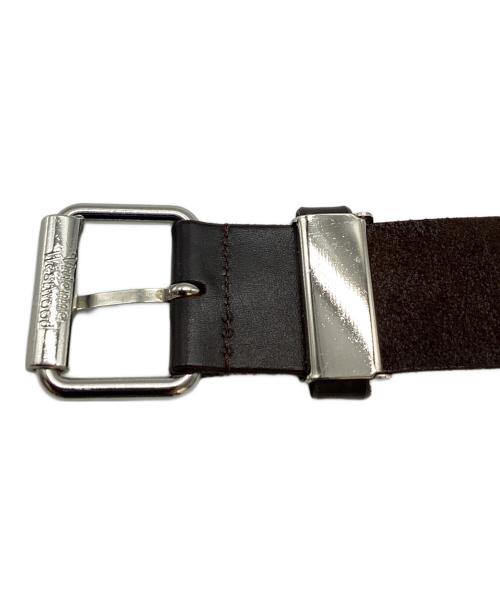 Vivienne Westwood man（ヴィヴィアン ウェストウッド マン）Vivienne Westwood man (ヴィヴィアン ウェストウッド マン) レザーベルト ブラウンの古着・服飾アイテム