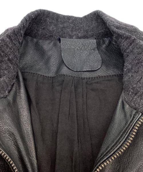 Zadig&Voltaire（ザディグエヴォルテール）ZADIG&VOLTAIRE (ザディグエヴォルテール) ラムレザージャケット / VCT3402H ブラック サイズ:40の古着・服飾アイテム
