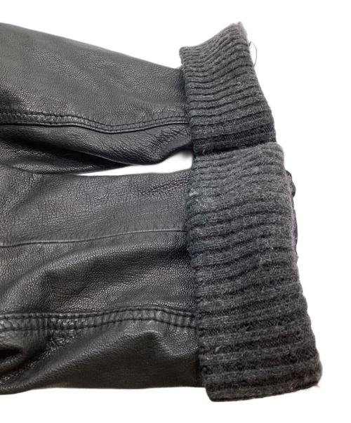 Zadig&Voltaire（ザディグエヴォルテール）ZADIG&VOLTAIRE (ザディグエヴォルテール) ラムレザージャケット / VCT3402H ブラック サイズ:40の古着・服飾アイテム