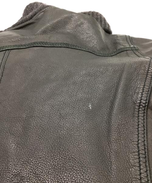 Zadig&Voltaire（ザディグエヴォルテール）ZADIG&VOLTAIRE (ザディグエヴォルテール) ラムレザージャケット / VCT3402H ブラック サイズ:40の古着・服飾アイテム