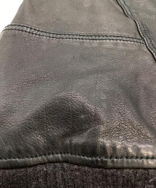 Zadig&Voltaire（ザディグエヴォルテール）ZADIG&VOLTAIRE (ザディグエヴォルテール) ラムレザージャケット / VCT3402H ブラック サイズ:40の古着・服飾アイテム