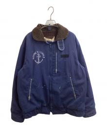 French Navy（フランス海軍）の古着「MARINE NATIONAL デッキジャケット/ 82年製 / フランス海軍」｜ネイビー