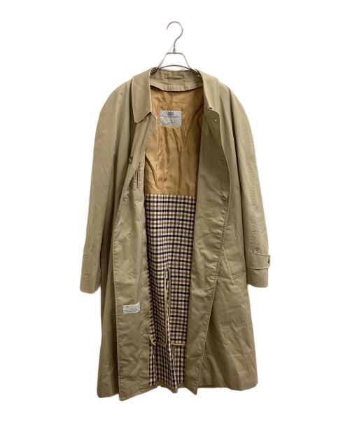 Aquascutum（アクアスキュータム）Aquascutum (アクアスキュータム) 70s~ ライナー付きステンカラーコート ベージュ サイズ:不明の古着・服飾アイテム