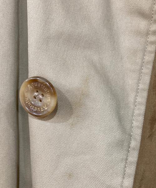 Aquascutum（アクアスキュータム）Aquascutum (アクアスキュータム) 70s~ ライナー付きステンカラーコート ベージュ サイズ:不明の古着・服飾アイテム
