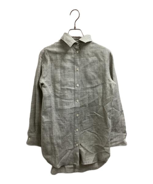 MADISON BLUE（マディソンブルー）MADISON BLUE (マディソンブルー) MADAME SHIRT ベージュ サイズ:Mの古着・服飾アイテム