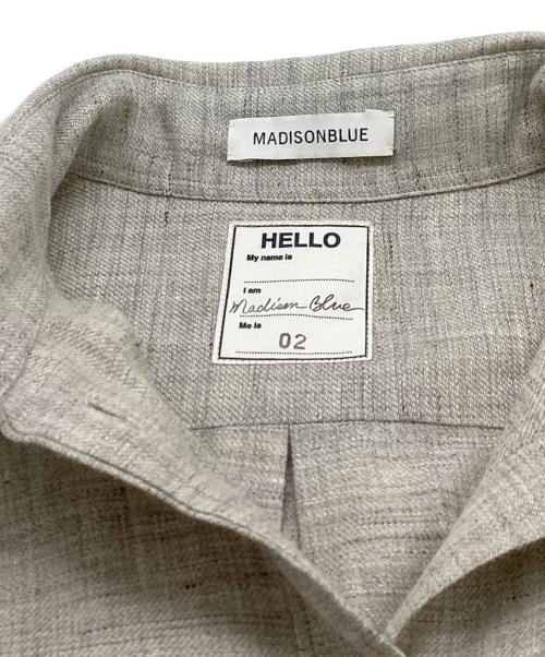 MADISON BLUE（マディソンブルー）MADISON BLUE (マディソンブルー) MADAME SHIRT ベージュ サイズ:Mの古着・服飾アイテム