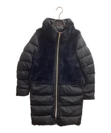HERNO（ヘルノ）の古着「TEDDY DOWN JACKET / テディーダウンジャケット / PI0873D-15100-9300」｜ブラック