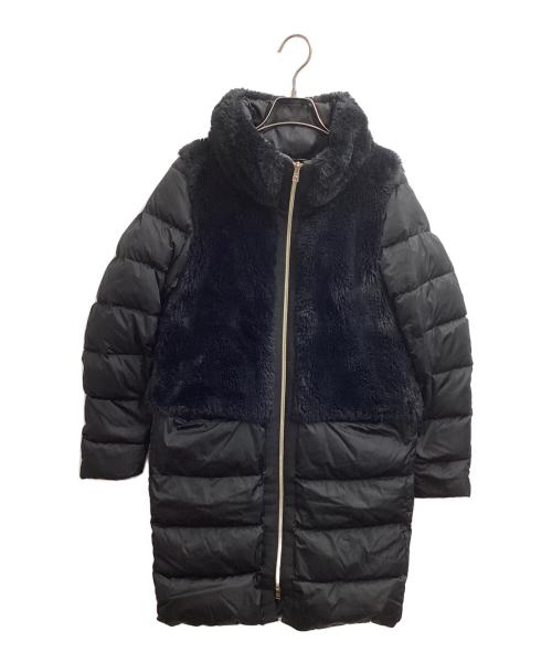 HERNO（ヘルノ）HERNO (ヘルノ) TEDDY DOWN JACKET / テディーダウンジャケット / PI0873D-15100-9300 ブラック サイズ:38の古着・服飾アイテム