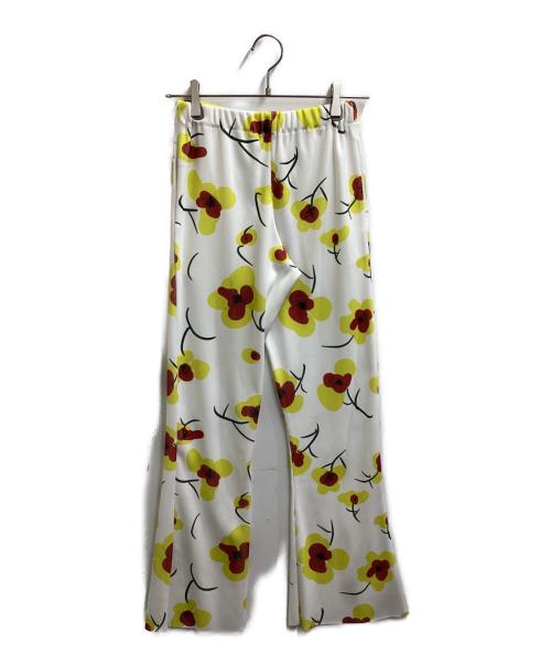 NON TOKYO（ノントーキョー）NON TOKYO (ノントーキョー) RIB FLARE PANTS　/　non-22S-0229 ホワイト サイズ:FREEの古着・服飾アイテム