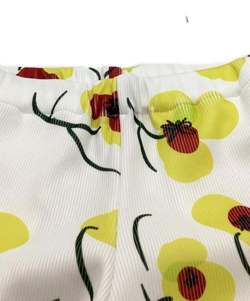 NON TOKYO（ノントーキョー）NON TOKYO (ノントーキョー) RIB FLARE PANTS　/　non-22S-0229 ホワイト サイズ:FREEの古着・服飾アイテム