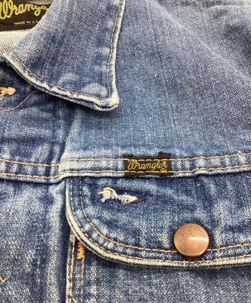 Wrangler（ラングラー）Wrangler (ラングラー) デニムジャケット　/　124MJ　/　70S USA製 インディゴ サイズ:38の古着・服飾アイテム