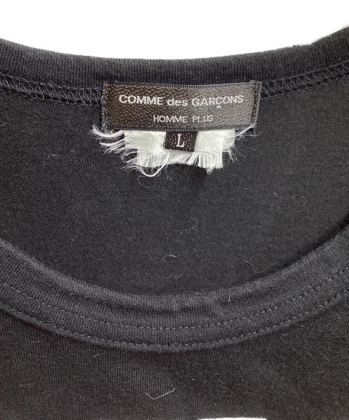 COMME des GARCONS HOMME PLUS（コムデギャルソンオムプリュス）COMME des GARCONS HOMME PLUS (コムデギャルソンオムプリュス) MY ENERGY PRINT TEE　/　PX-T002　/　AD2019  ブラック サイズ:Lの古着・服飾アイテム