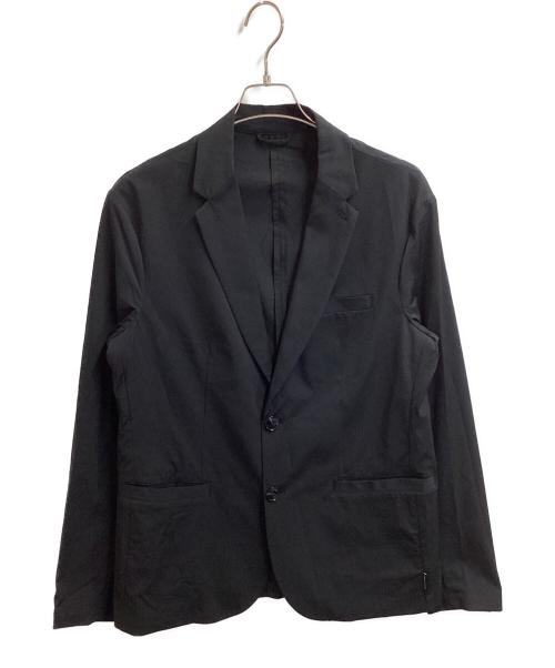 ARMANI EXCHANGE（アルマーニ エクスチェンジ）ARMANI EXCHANGE (アルマーニ エクスチェンジ) テーラードジャケット ブラック サイズ:40の古着・服飾アイテム