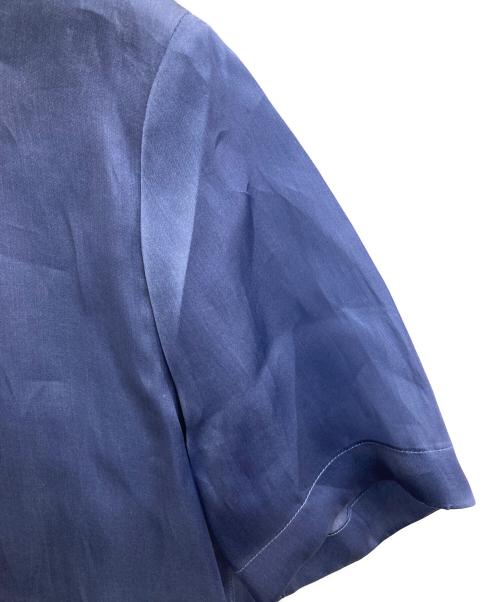 'S Max Mara（エスマックスマーラ）'S Max Mara (エスマックスマーラ) シルクブラウス ブルー サイズ:48の古着・服飾アイテム