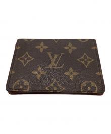 LOUIS VUITTON（ルイ ヴィトン）の古着「ポルト2カルト・ヴェルティカル ポルト2カルト・ヴェルティカル  / パスケース / M60533」｜ブラウン