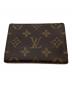 LOUIS VUITTON (ルイ ヴィトン) ポルト2カルト・ヴェルティカル ポルト2カルト・ヴェルティカル  / パスケース / M60533 ブラウン：4000円