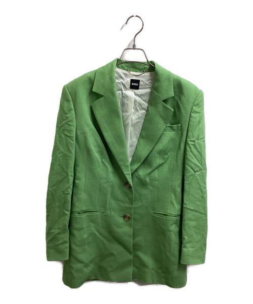 BOSS（ボス）BOSS (ボス) セットアップスーツ グリーン サイズ:UK6の古着・服飾アイテム