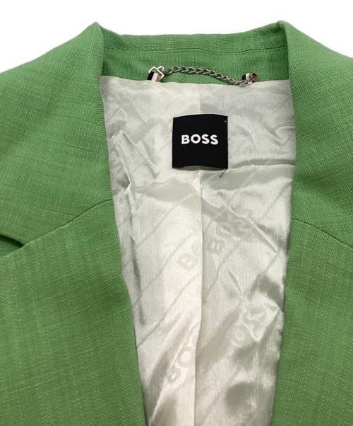 BOSS（ボス）BOSS (ボス) セットアップスーツ グリーン サイズ:UK6の古着・服飾アイテム