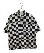 MIYAGIHIDETAKAミヤギヒデタカ）の古着「Bandana SS shirt」｜ブラック×ホワイト