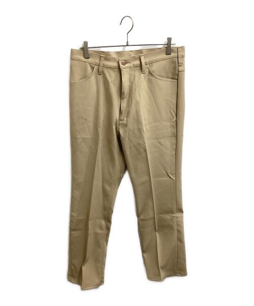 Wrangler（ラングラー）Wrangler (ラングラー) JOURNAL STANDARD (ジャーナルスタンダード) 別注サンダルカットスタプレパンツ ベージュ サイズ:34 未使用品の古着・服飾アイテム