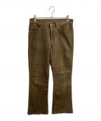 LEVI'Sリーバイス）の古着「コーデュロイパンツ　/　517-1529　/　USA製 80s ボタン裏54 42TALON」｜ブラウン