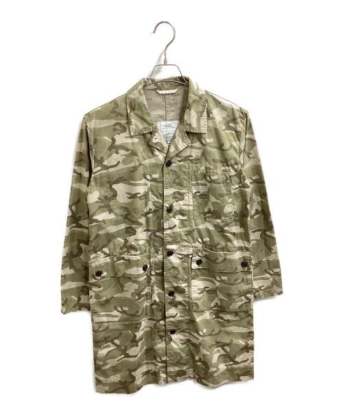 kha:ki（カーキ）kha:ki (カーキ) ミリタリーステンカラーコート オリーブ サイズ:1の古着・服飾アイテム