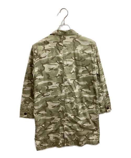 kha:ki（カーキ）kha:ki (カーキ) ミリタリーステンカラーコート オリーブ サイズ:1の古着・服飾アイテム