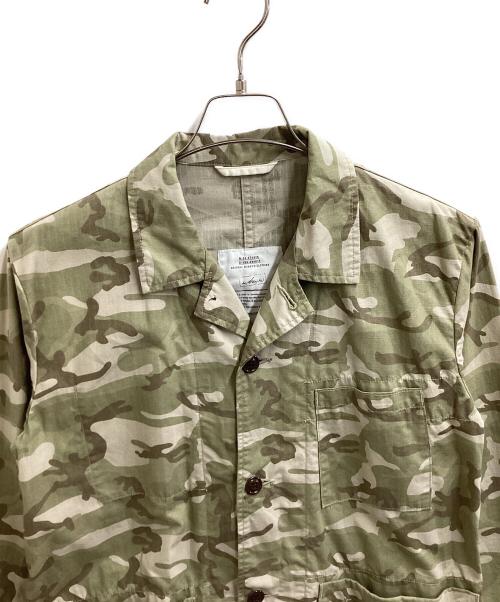 kha:ki（カーキ）kha:ki (カーキ) ミリタリーステンカラーコート オリーブ サイズ:1の古着・服飾アイテム