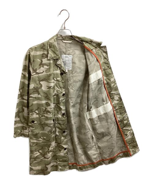 kha:ki（カーキ）kha:ki (カーキ) ミリタリーステンカラーコート オリーブ サイズ:1の古着・服飾アイテム
