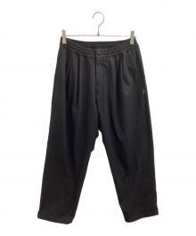 NEIGHBORHOOD（ネイバーフッド）の古着「BAGGY SILHOUETTE EASY PANTS / 252ZANH-PTM08」｜ブラック