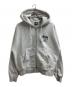 stussy（ステューシー）の古着「Welder Zip Hood　/　Z4000SZS」｜グレー
