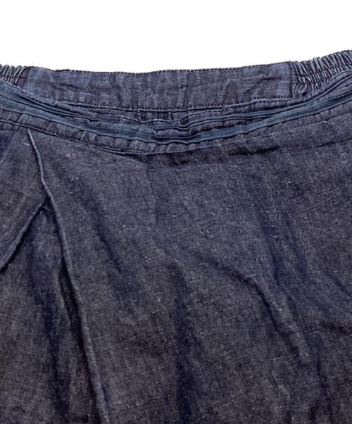 nest Robe（ネストローブ）nest Robe (ネストローブ) コットンリネンデニムパンツ / 01141-2015 インディゴ サイズ:不明の古着・服飾アイテム